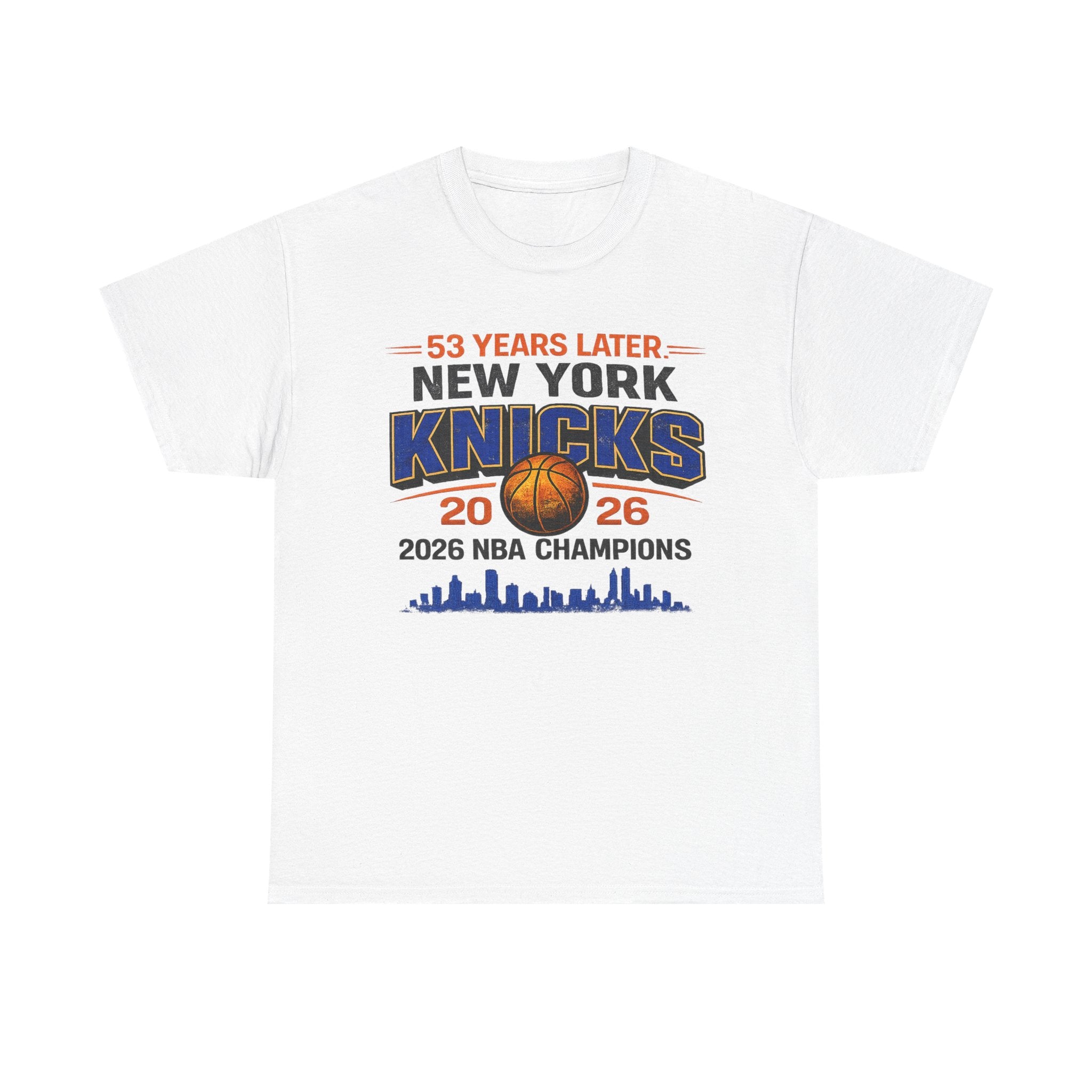 53 Years Later Shirt | New York Knicks 2026 Champions Basketball Tee