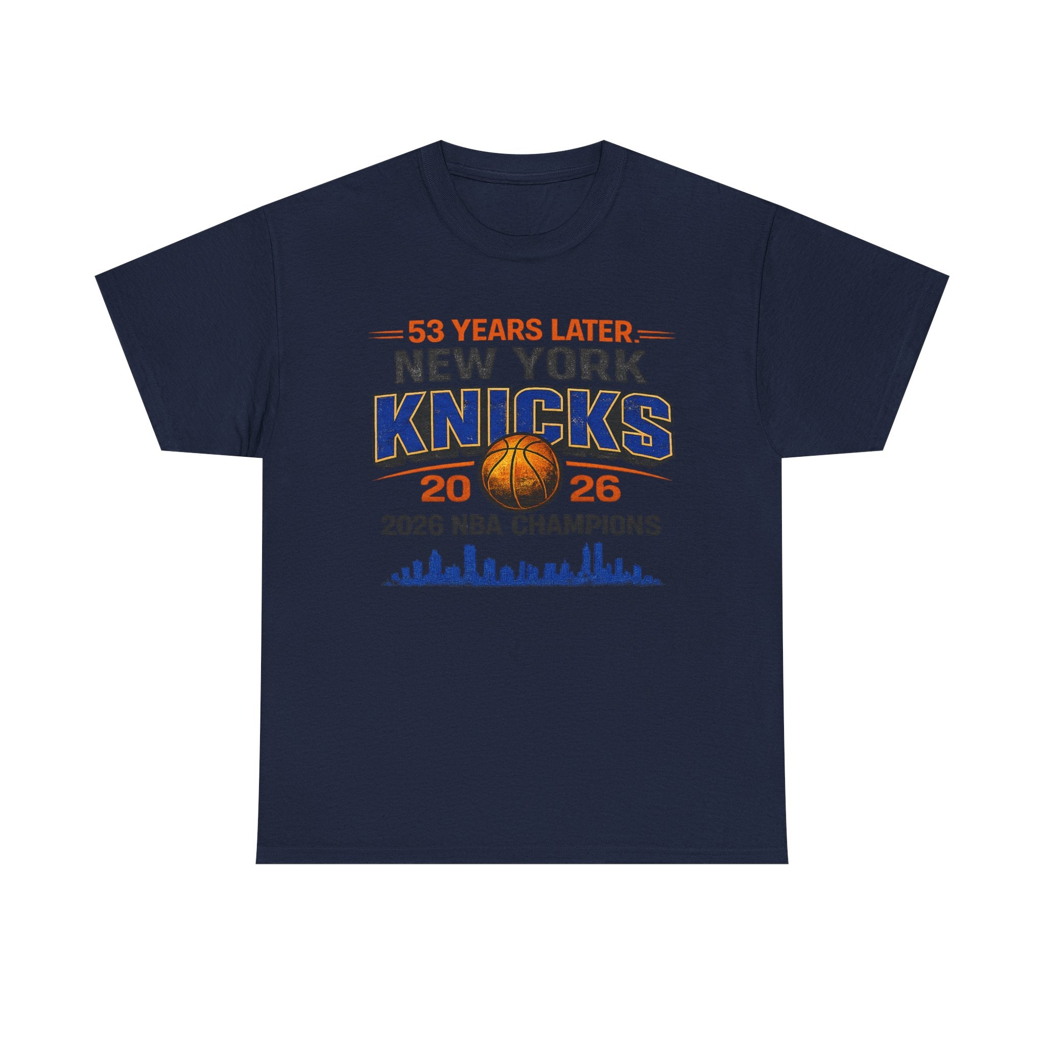 53 Years Later Shirt | New York Knicks 2026 Champions Basketball Tee