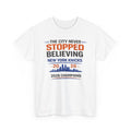 New York Knicks 2026 NBA Champions T-Shirt — The City Never Stopped Believing Tee